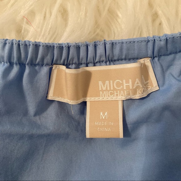 Michael Kors offshoulder ruffled peasant top - Picture 2 of 4